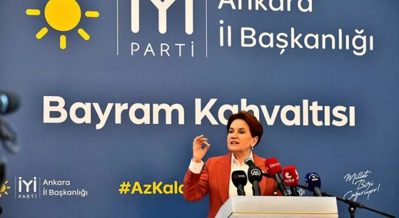 Akşener: Ben onunla bununla pazarlık yaparak, ona buna yalvararak başbakan olamam