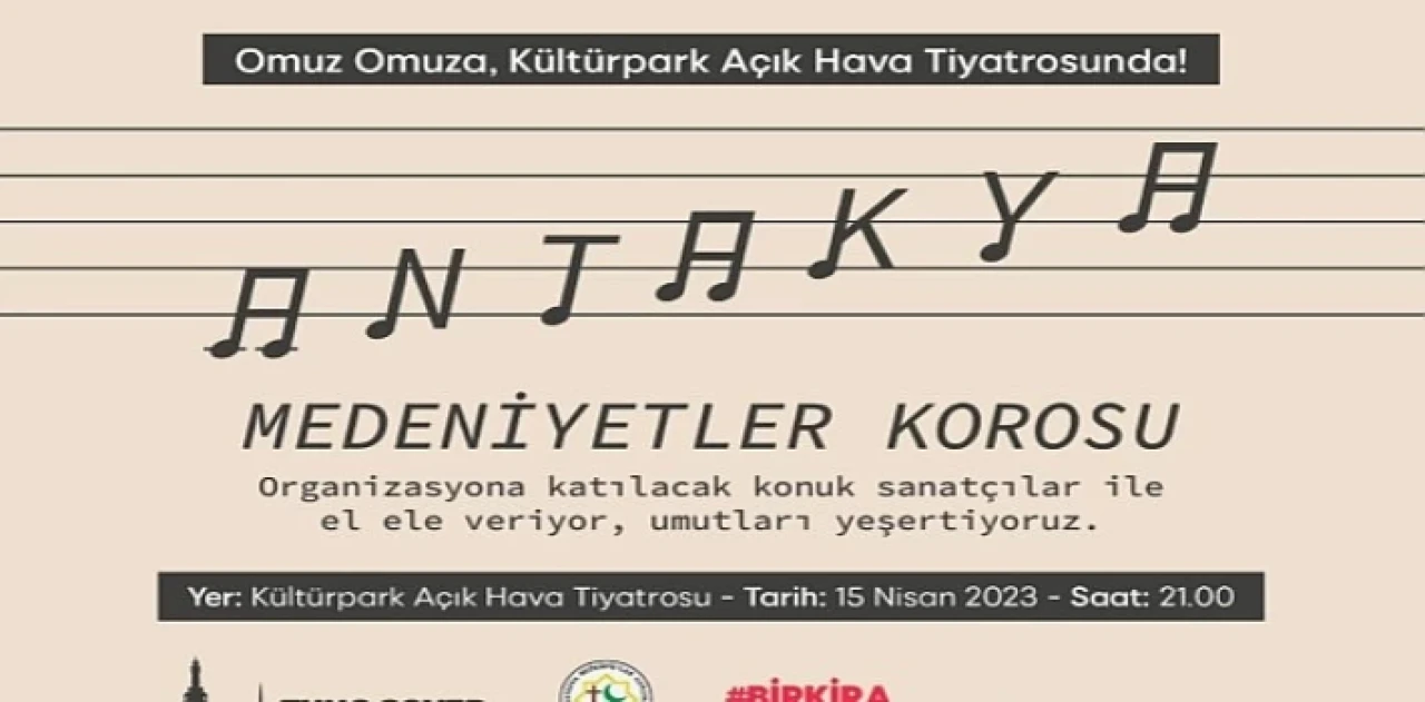 Antakya Medeniyetler Korosu’ndan Bir Kira Bir Yuva konseri