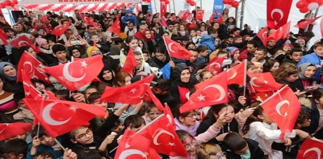 Canik’te Çocuklar 23 Nisan Coşkusunu Yaşadı