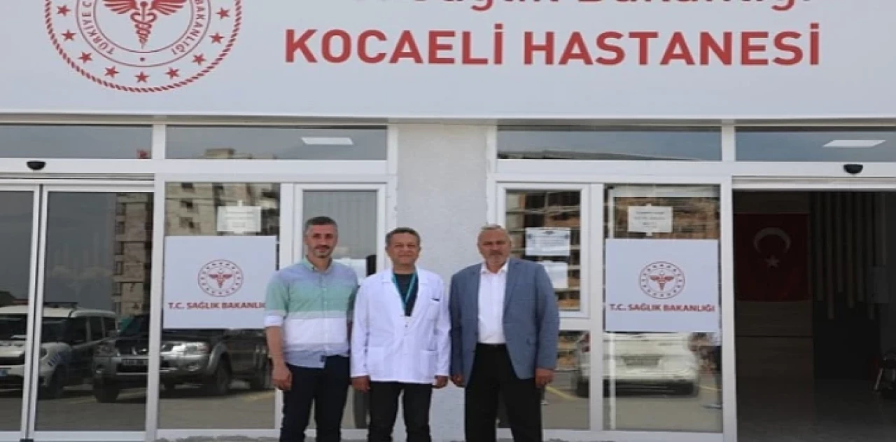 Defne’deki Kocaeli Hastanesi’ne bayram ziyareti