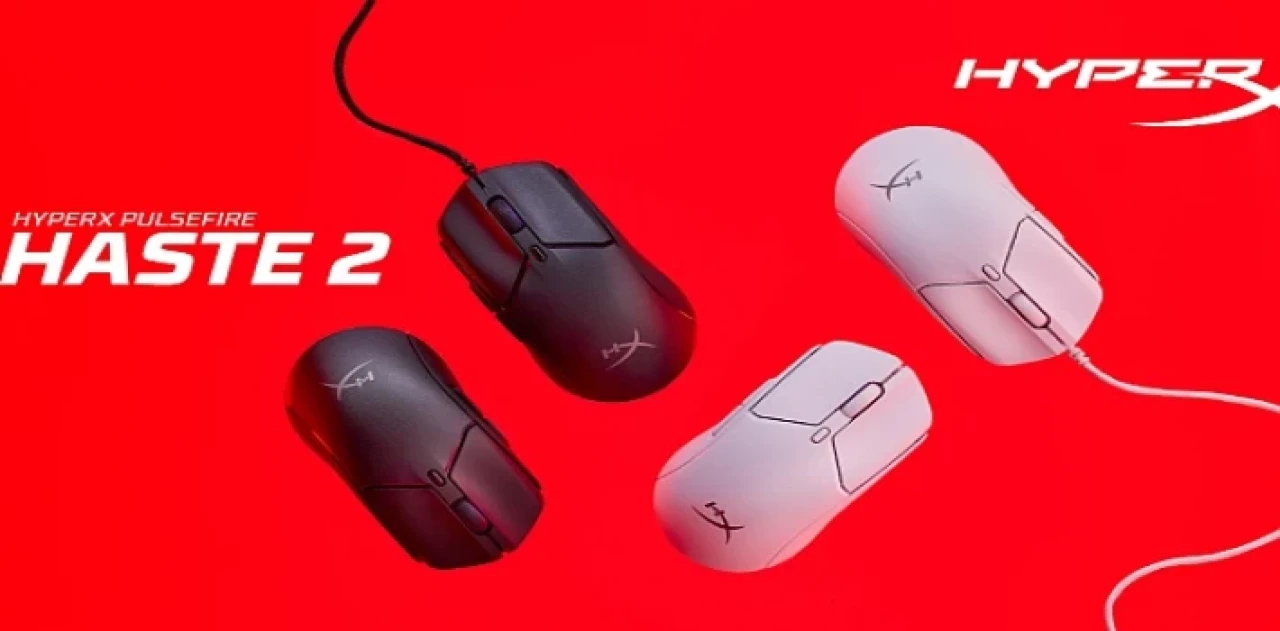 HyperX Pulsefire Haste 2 Kablolu ve Kablosuz Oyun Fareleri Satışa Çıkıyor