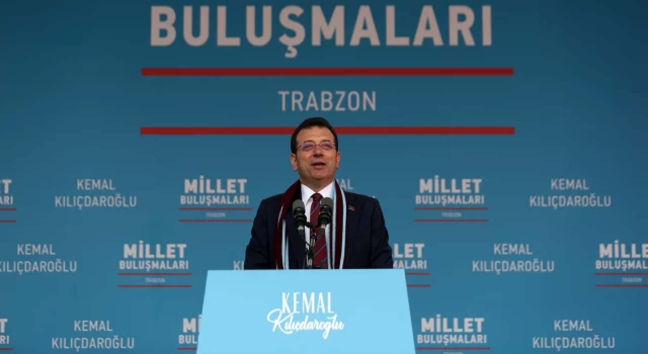 İmamoğlu: Sizlerle birlikte her şeyin çok güzel olacağı dönemi başlatmak istiyoruz