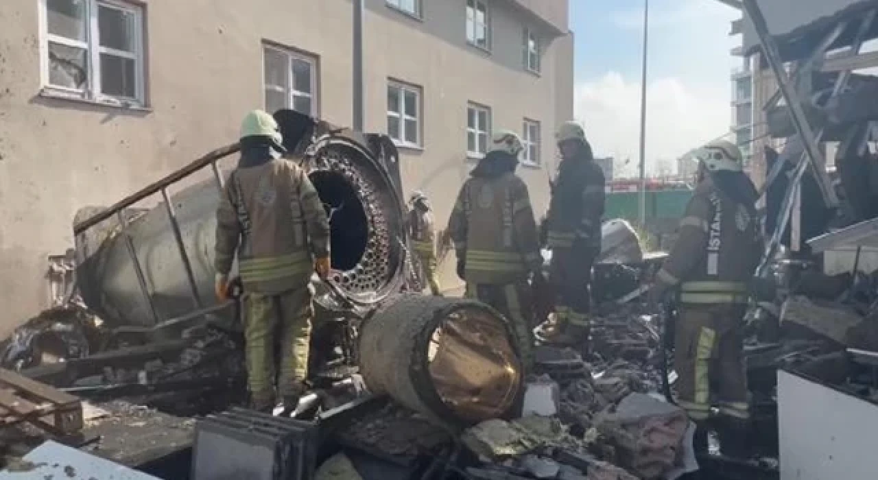 İstanbul'da hastanede sıcak su kazanı patladı