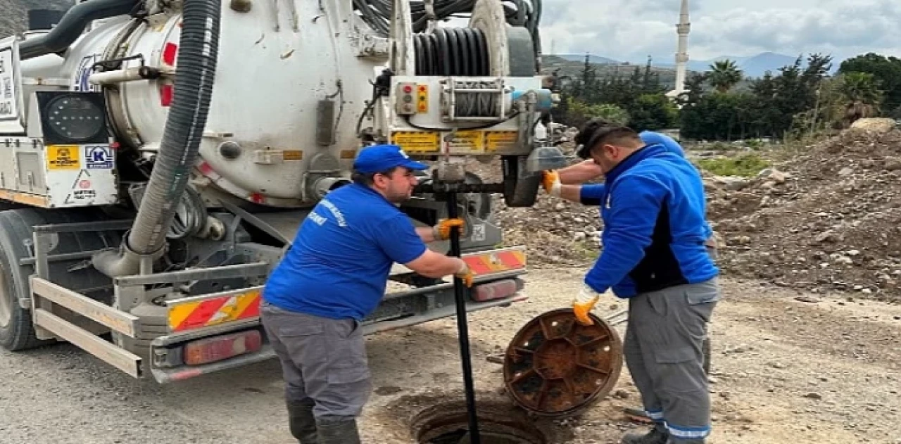 Koski Ekipleri Hatay’da Kanal Taşkınına Müdahele Etti