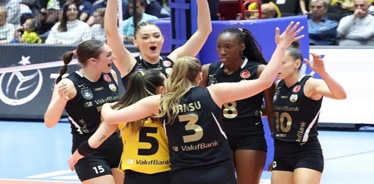 Kupa Voley’de şampiyon VakıfBank!