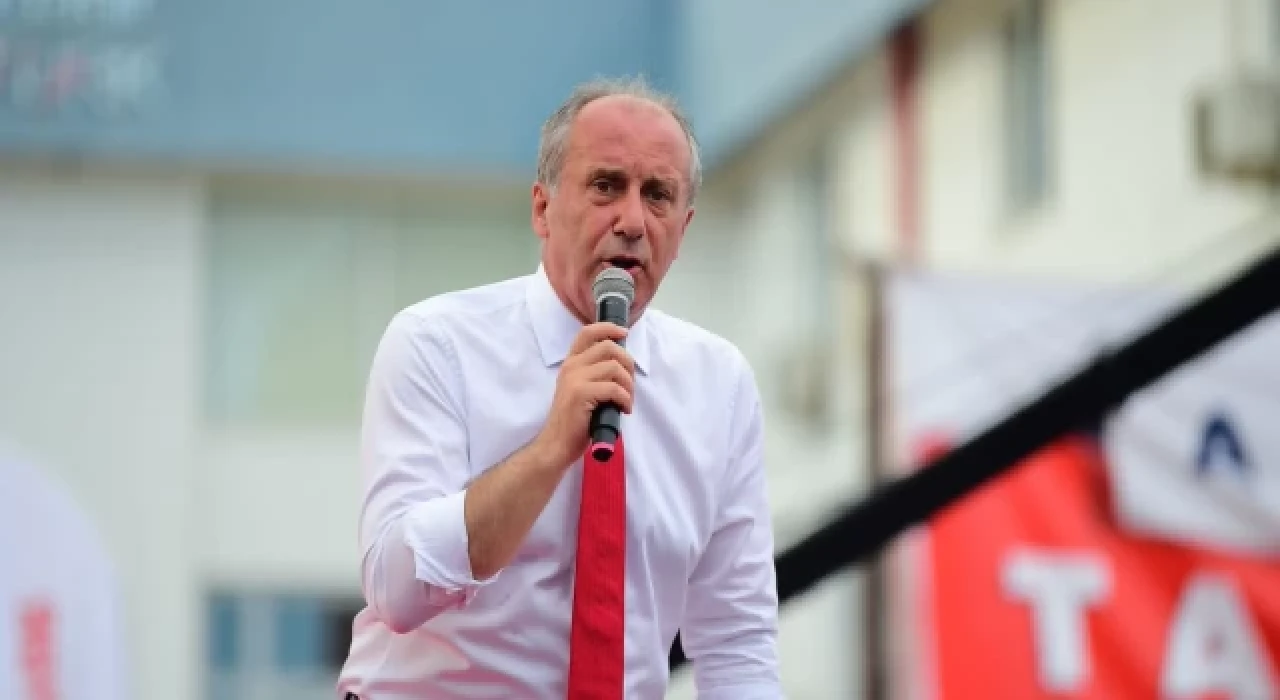 Muharrem İnce'den Erdoğan'a: Boş vaatlerde bulunma artık, özür dile özür!