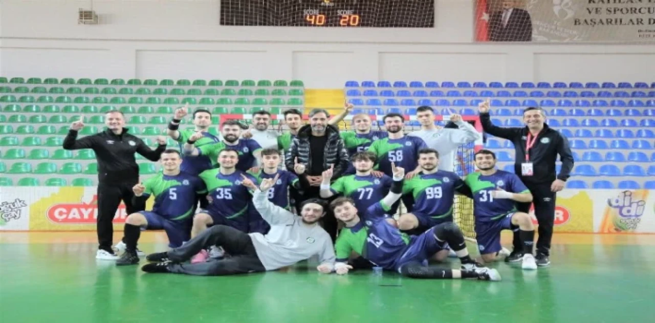 Rize Belediyespor Hentbol Play-Off’a lider gidiyor