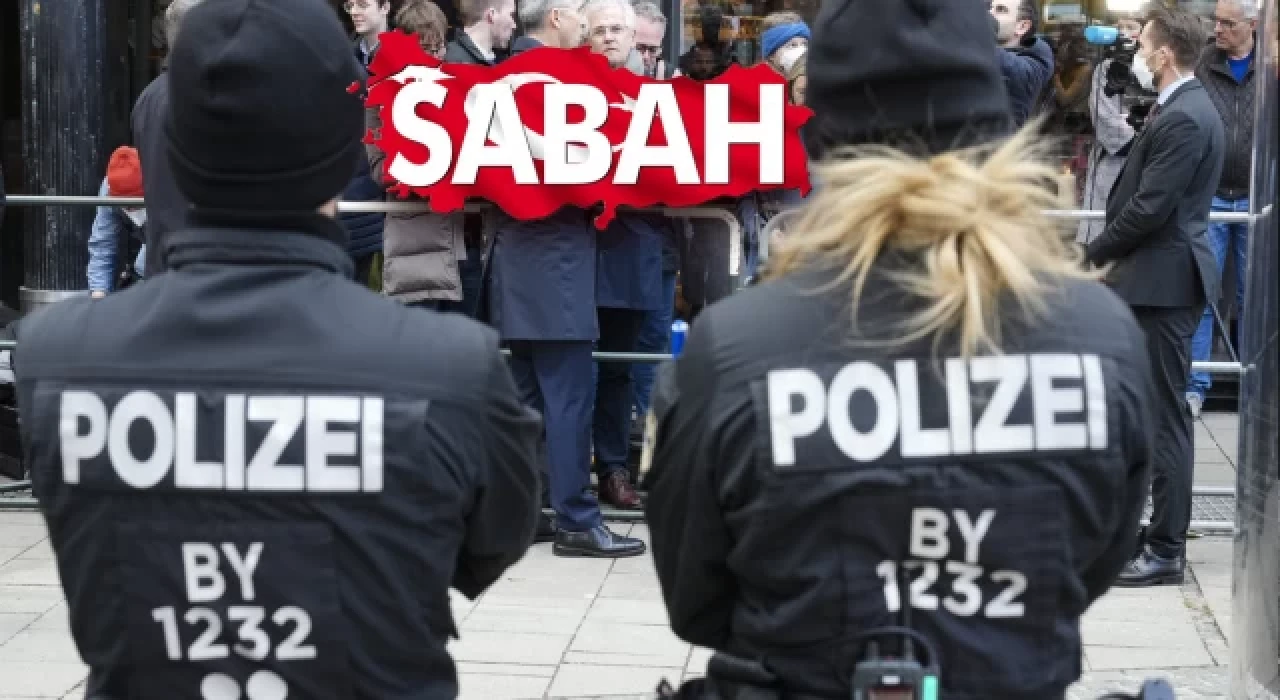 Alman polisi, Sabah gazetesinin Avrupa bürosunu bastı