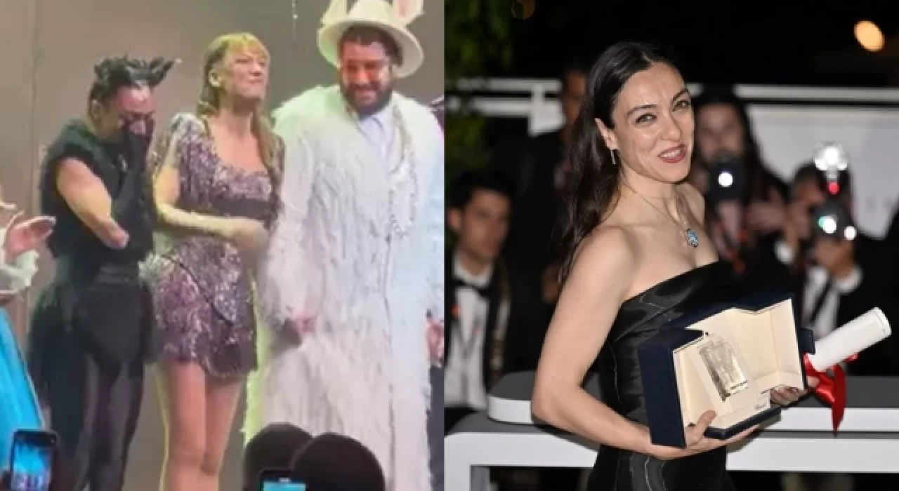 Cannes'dan ödülle dönen Merve Dizdar ayakta alkışlandı