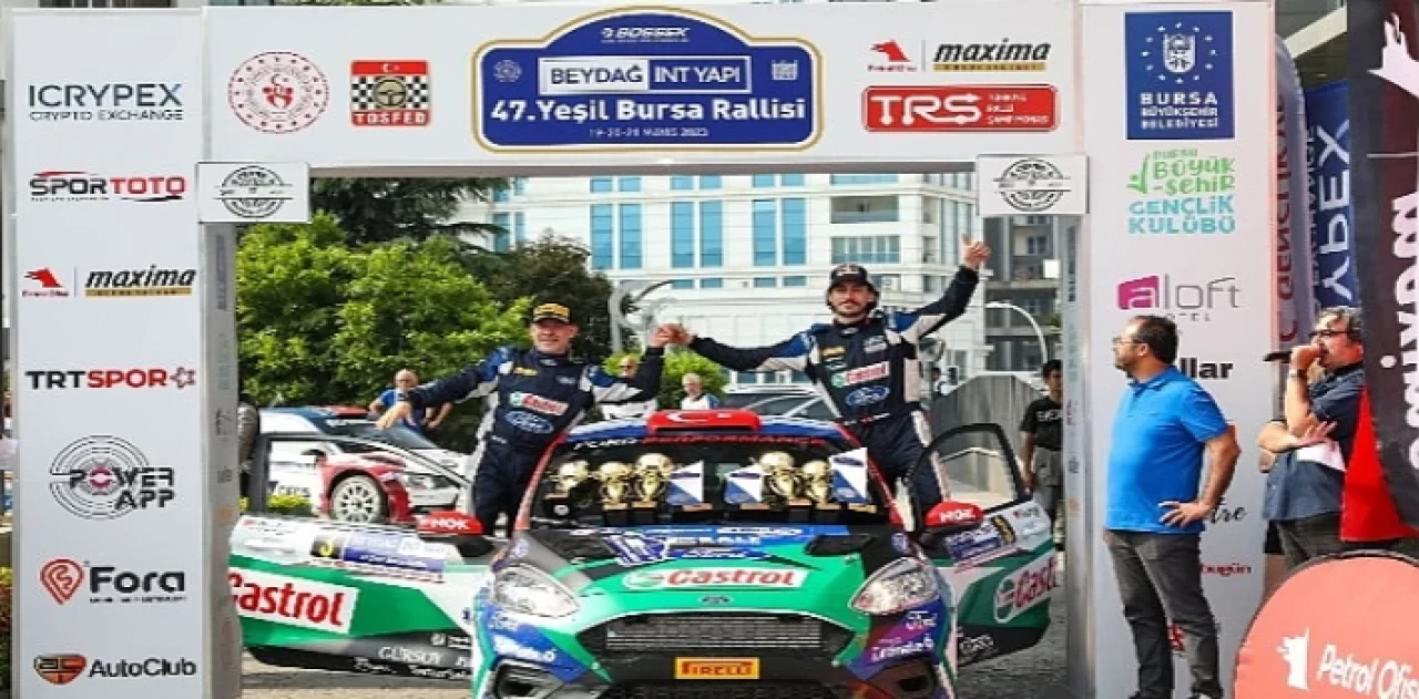 Castrol Ford Team Türkiye, Yeşil Bursa Rallisi’ni Zirvede Tamamladı