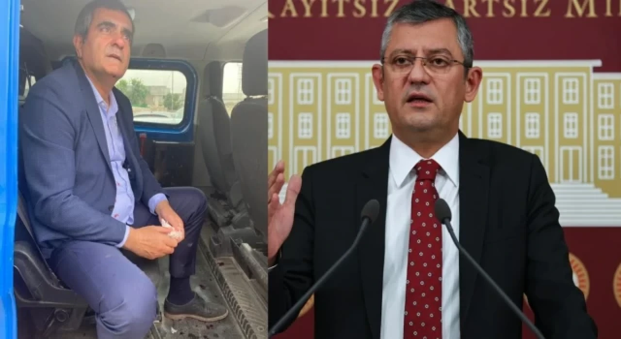 CHP'li Özgür Özel: Milletvekilimiz Ali Şeker ve müşahitler Şanlıurfa'da usulsüzlüklere itiraz ettikleri için darp edildi