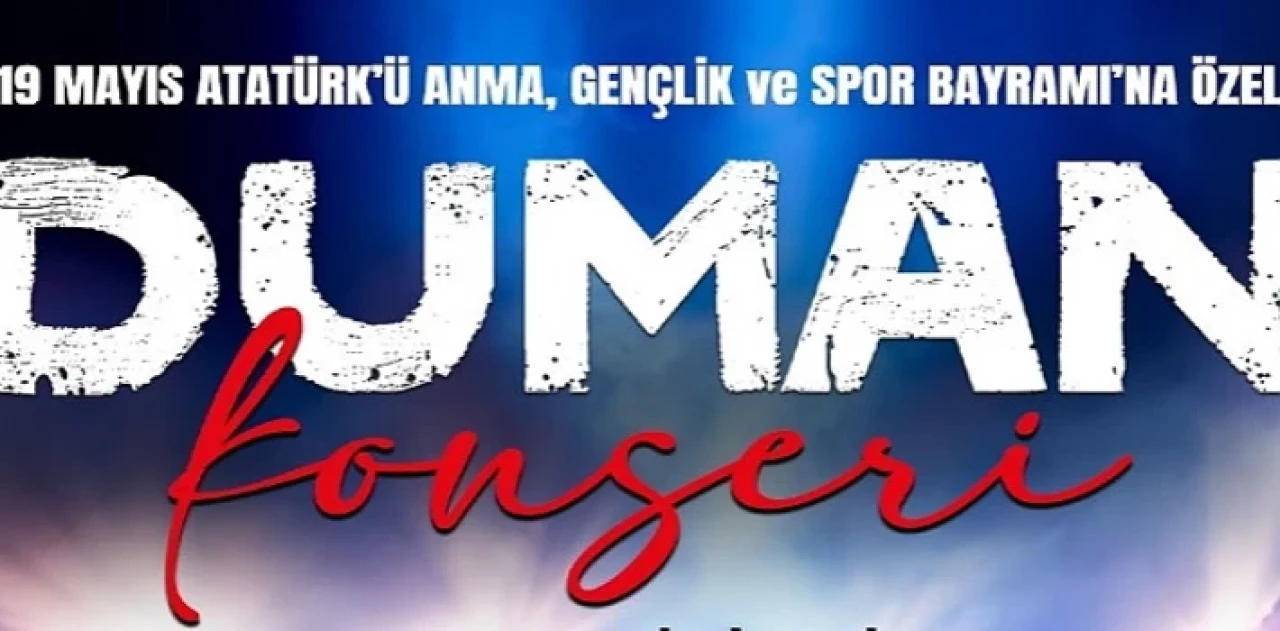 Duman, 19 Mayıs’ta Gaziemir’de sahne alacak