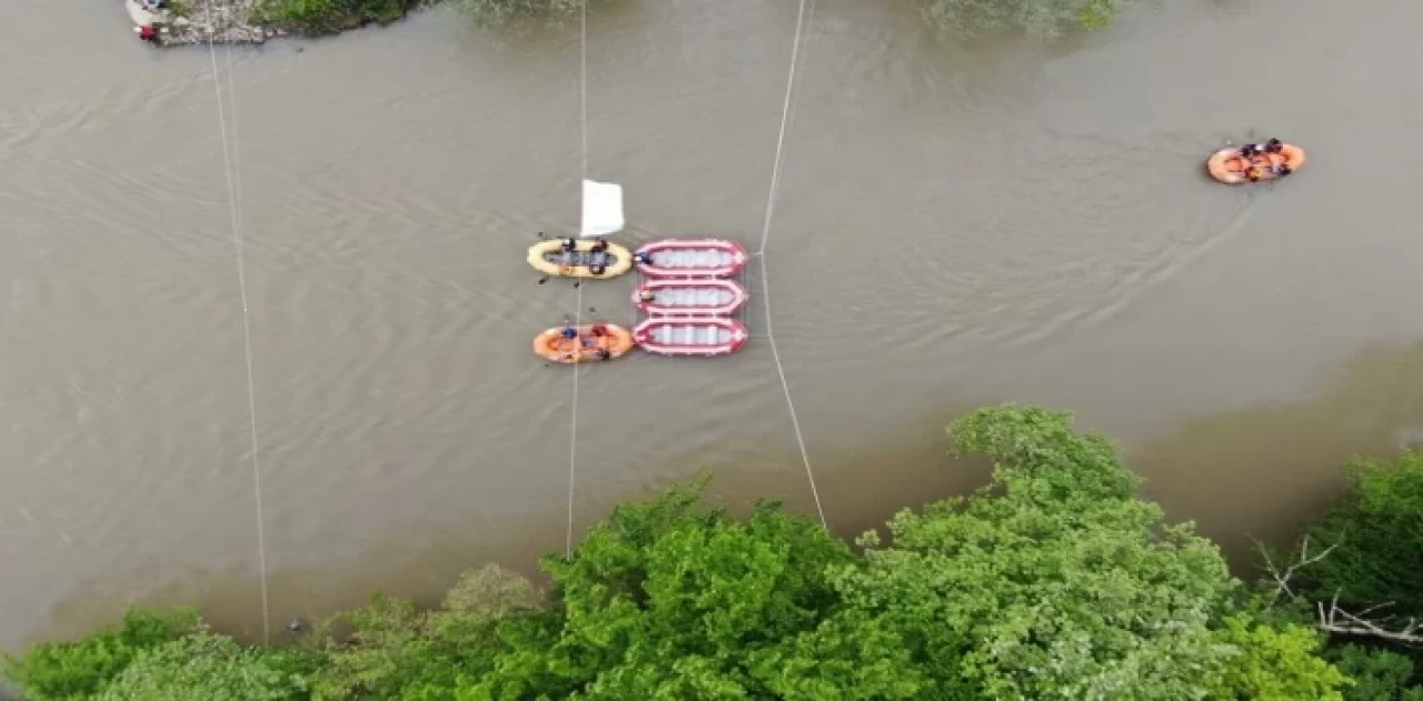 Düzce’de rafting heyecanı başladı