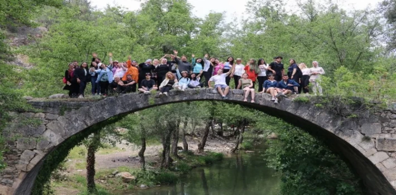 Gençler doğa ile buluştu