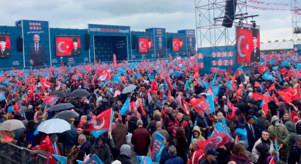 Halk, Millet İttifakı'nın Maltepe Mitingi için alanı doldurmaya başladı