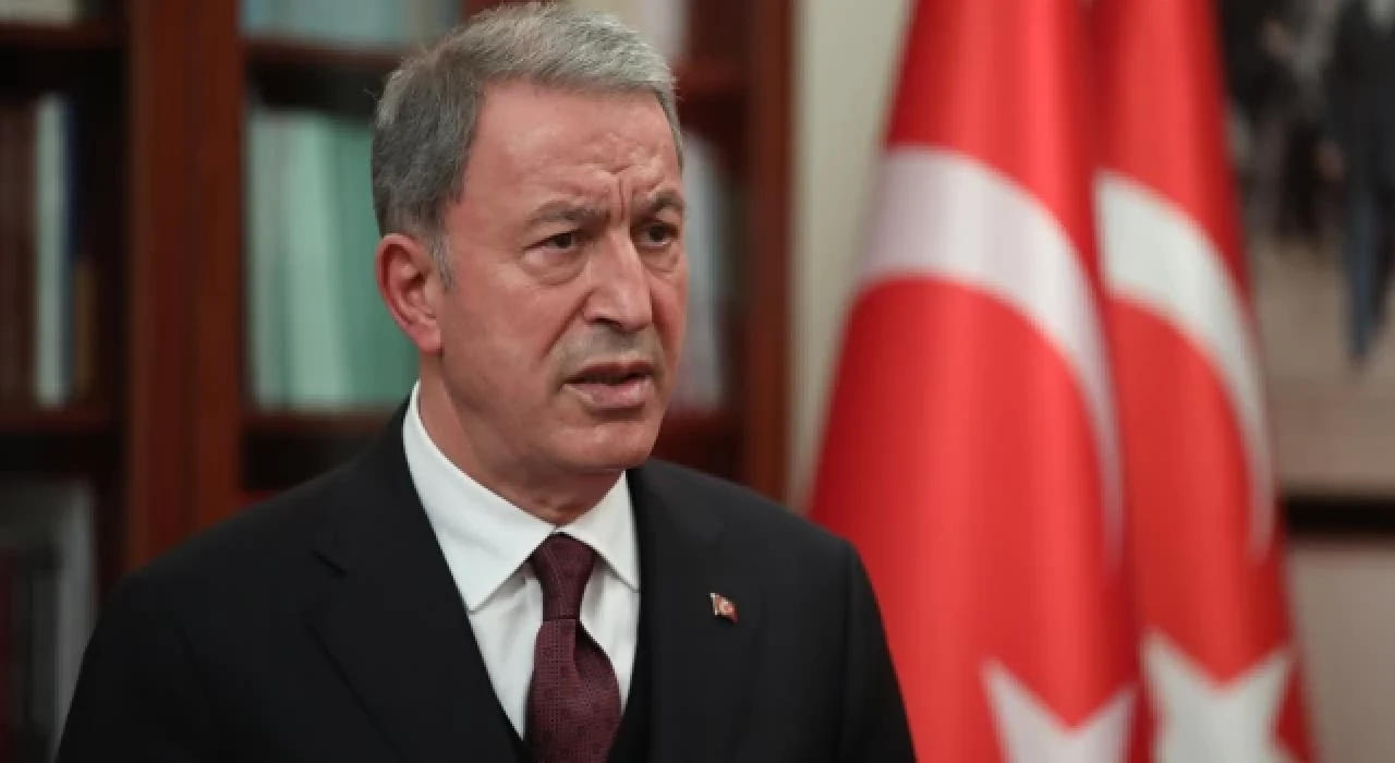 Hulusi Akar'dan sınırda çekildiği iddia edilen görüntülere ilişkin açıklama