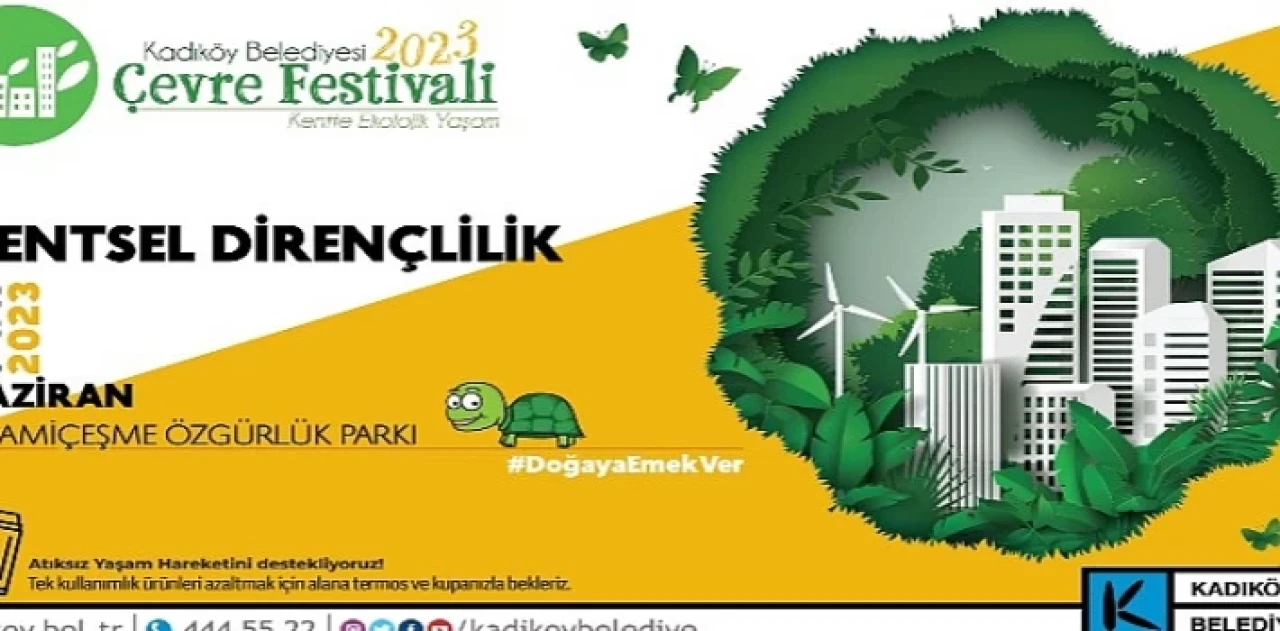 Kadıköy Belediyesi Çevre Festivali, 2 Haziran’da Özgürlük Parkı’nda Başlıyor