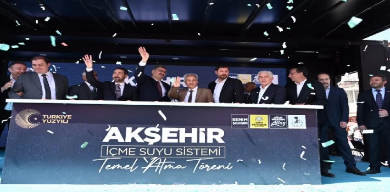 Konya Akşehir’in içme suyu Sistemini yeniliyor