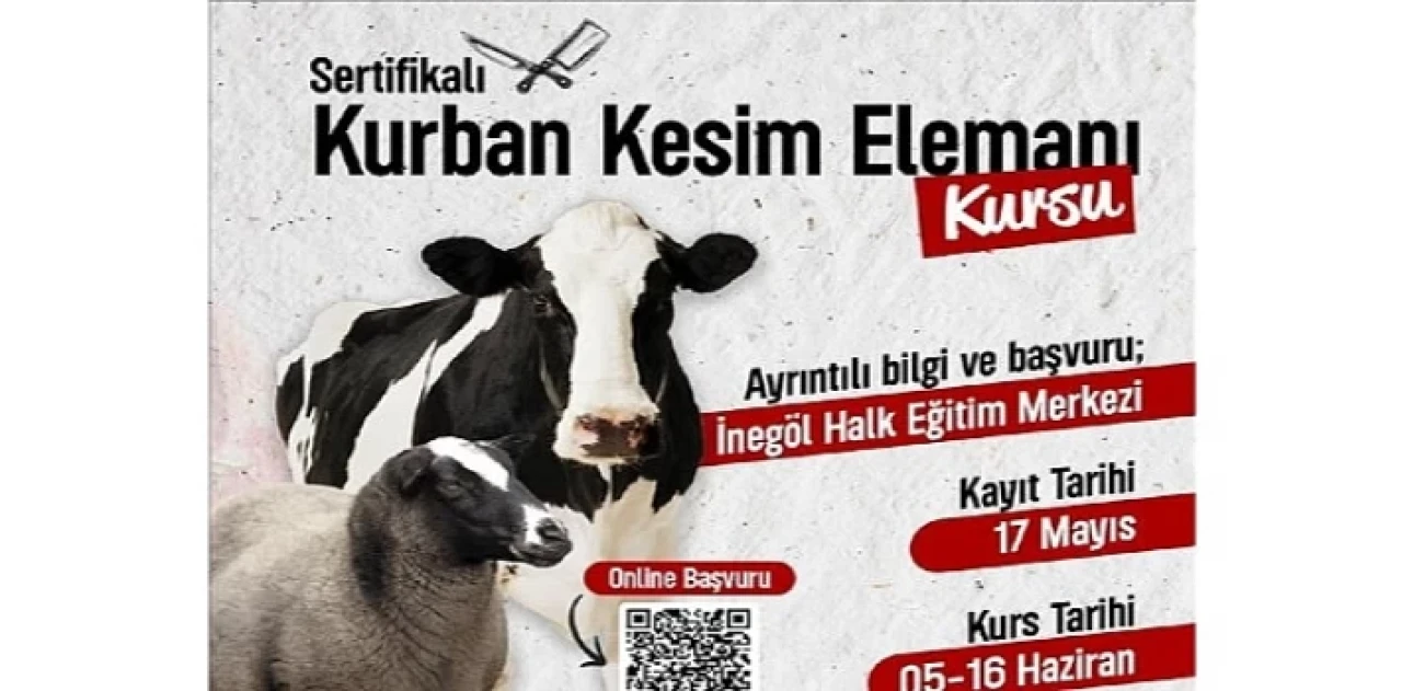 Kurban Kesim Kursu İçin Kayıtlar Başlıyor