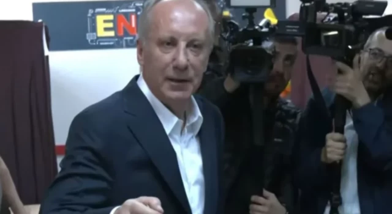 Memleket Partisi Genel Başkanı Muharrem İnce oyunu kullandı