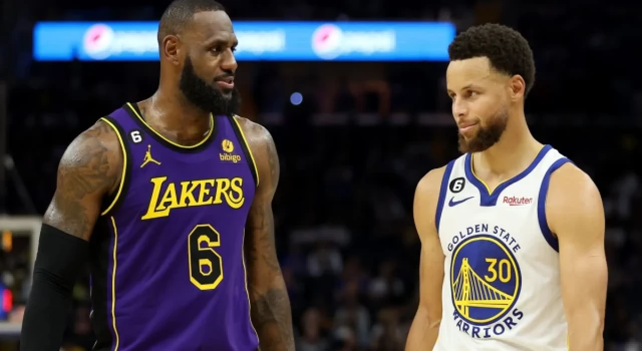 NBA'de Lakers, serinin ilk maçında Warriors'ı yendi