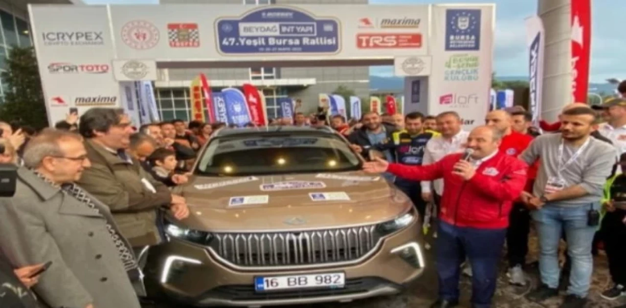 Ralli startı TOGG’lu Bakan Varank’tan