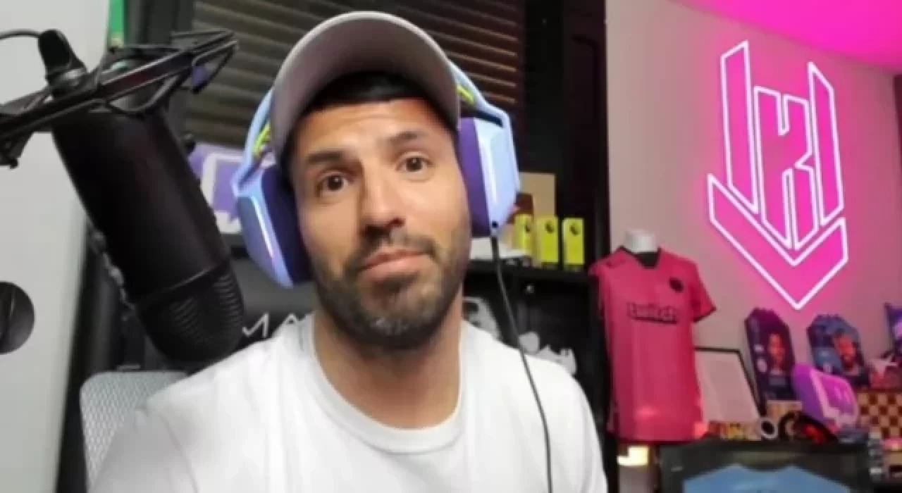 Sergio Agüero'nun Twitch hesabı banlandı