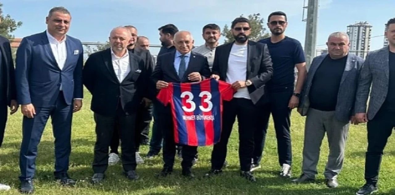 TFF Başkanı Mehmet Büyükekşi Yeni Mersin İdmanyurdu’nu Ziyaret Etti