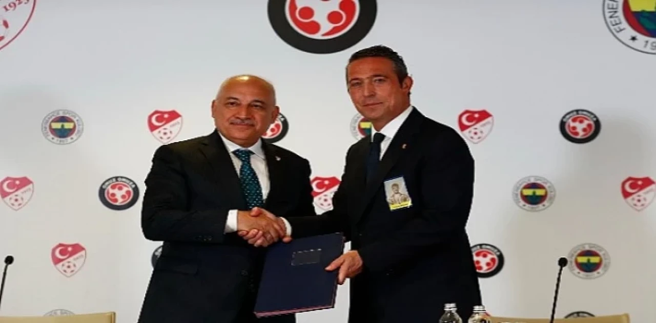 TFF ile Fenerbahçe arasında Omuz Omuza Kampanyası Bağış Protokolü İmzalandı