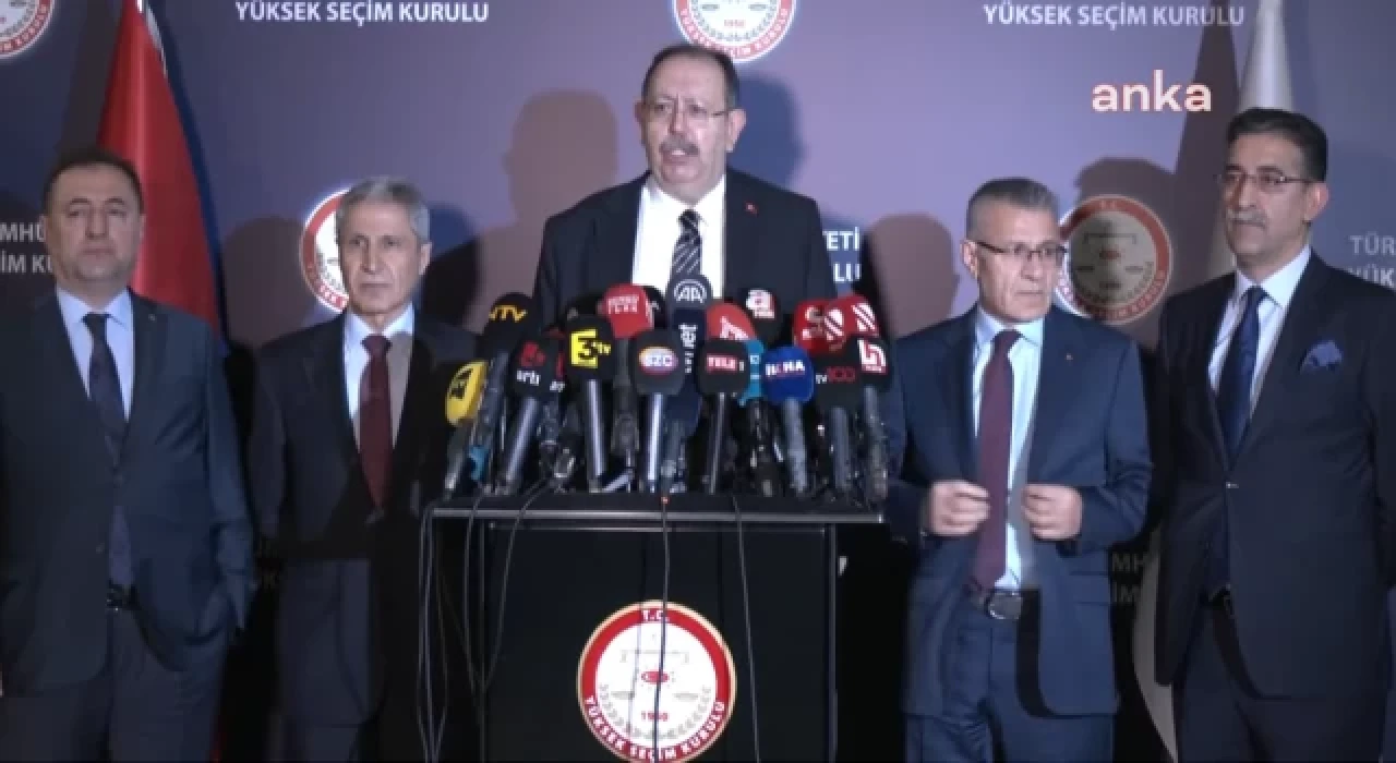 YSK Başkanı : Sandıkların yüzde 25'i açıldı