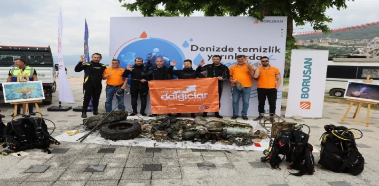 Bursa Gemlik’te ’Temiz Deniz’ farkındalığı