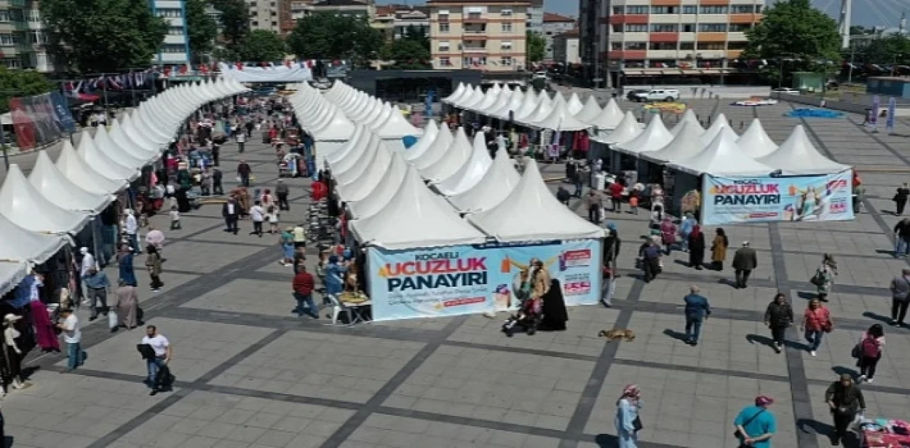 Deprem bölgesinden gelen esnaf Ucuzluk Panayırında