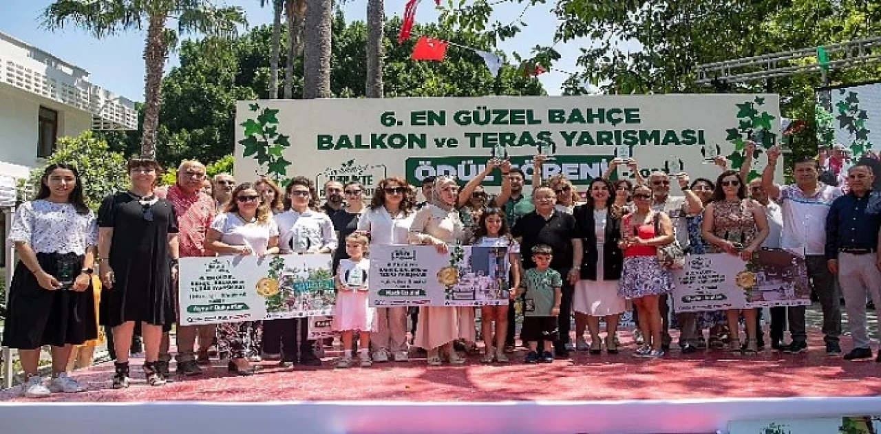 En güzel balkon yarışmasında ödüller verildi