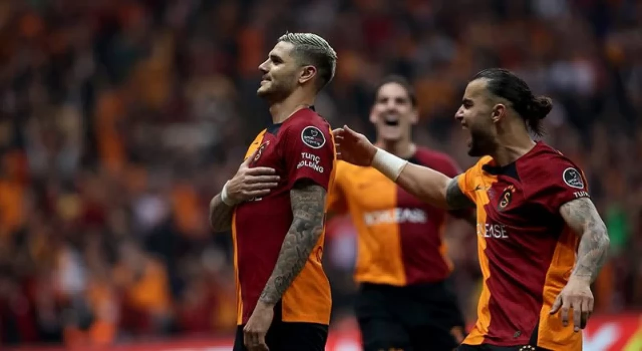 Galatasaraylı Mauro Icardi tarihe geçti