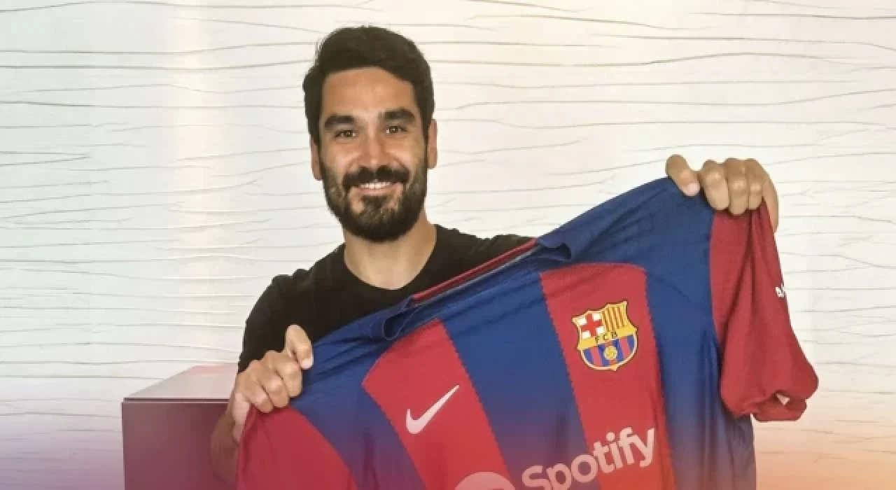 İlkay Gündoğan, Barcelona'ya imzayı attı