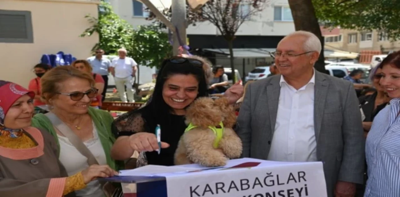 Karabağlar’da can dostlar kermes