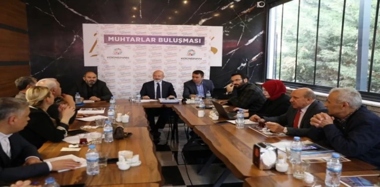 Kayseri Kocasinan’da muhtar buluşması