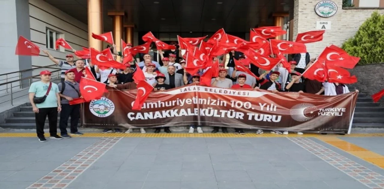 Kayseri Talas’tan 100’ncü yıl onuruna gezi