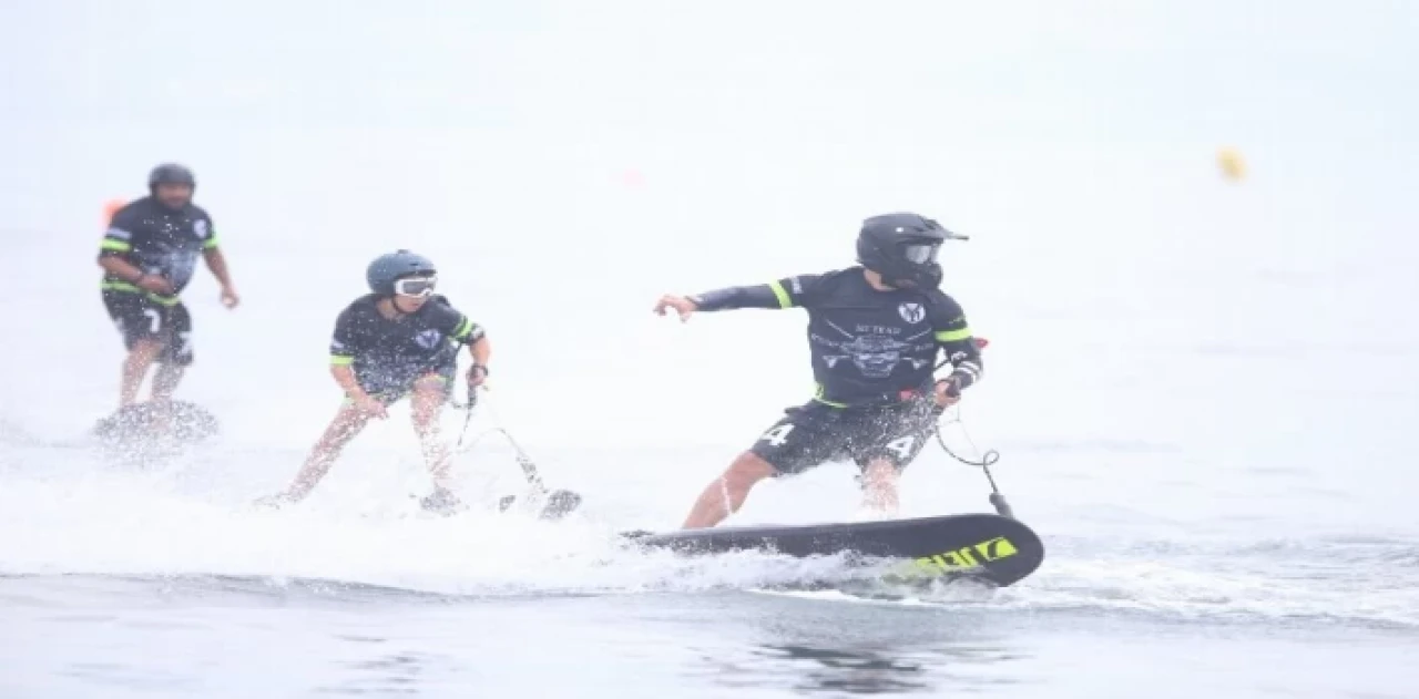 Kocaeli’de Su Jeti ve Flyboard Şampiyonası heyecanı başladı