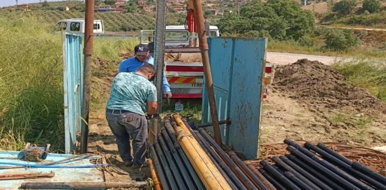 Manisa’da sondaj kuyusundaki arıza giderildi