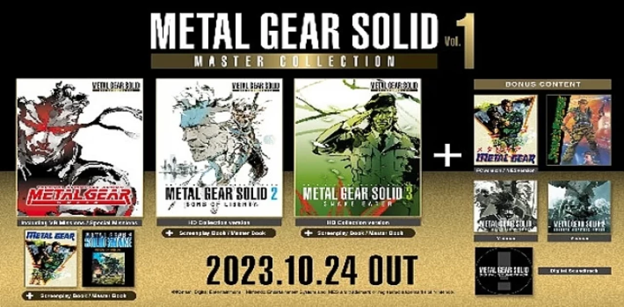 Metal Gear Solid: Master Collection Vol. 1, 24 Ekim’de Çıkıyor!