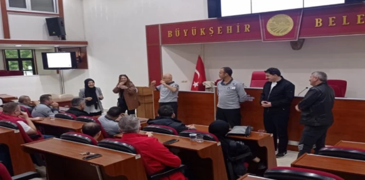 Sakarya’da kurum içi eğitimler devam ediyor