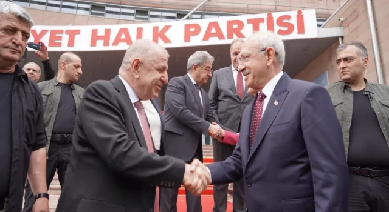 Ümit Özdağ'dan Kemal Kılıçdaroğlu'na sürpriz ziyaret