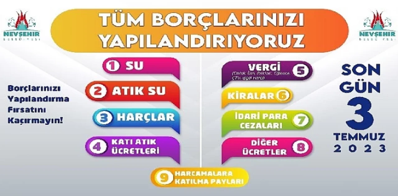 Yapılandırma için son gün 3 Temmuz