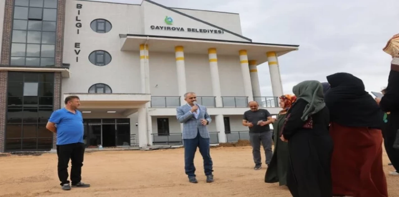 Çayırovalı kadınlar ilçedeki projeleri gezdi