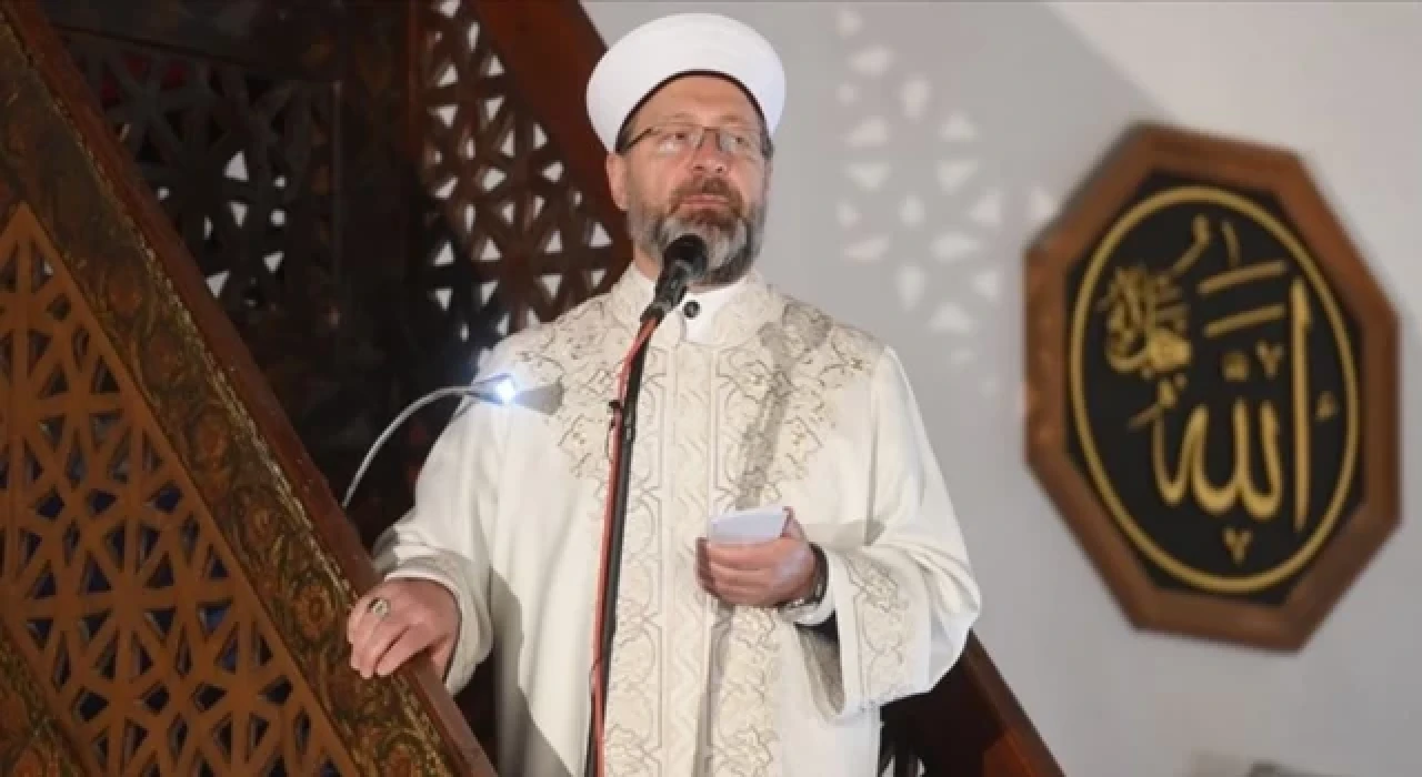 Diyanet İşleri Başkanı Ali Erbaş: Diyanet tarihinin en yüksek rakamına eriştik