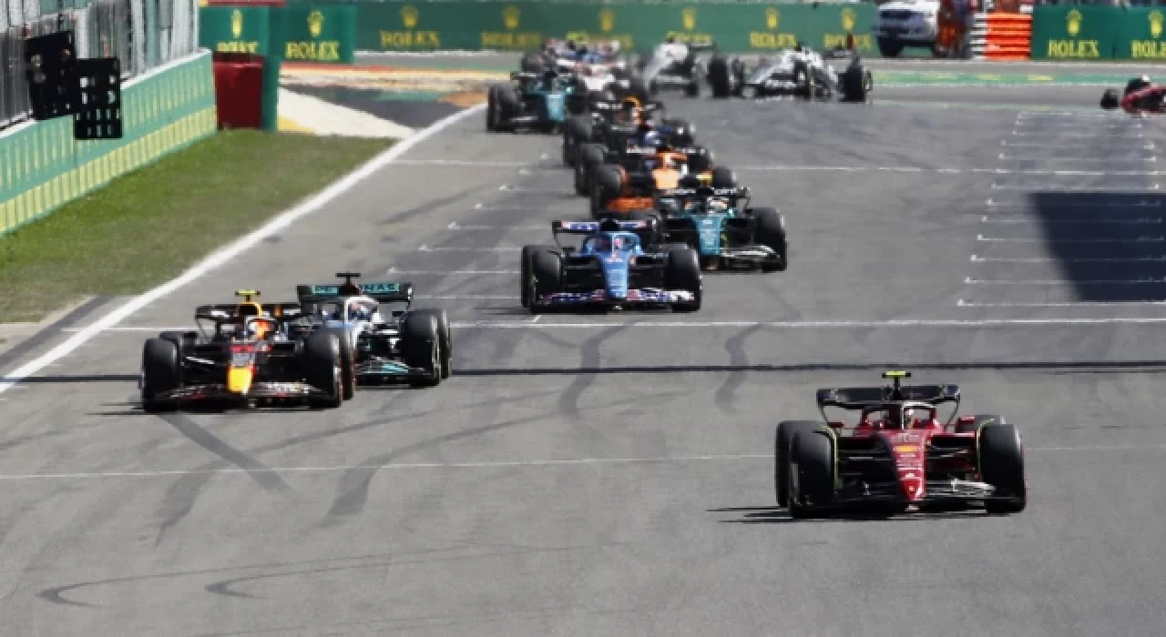 Formula 1'de sezonun 13. etabı Belçika'da düzenlenecek