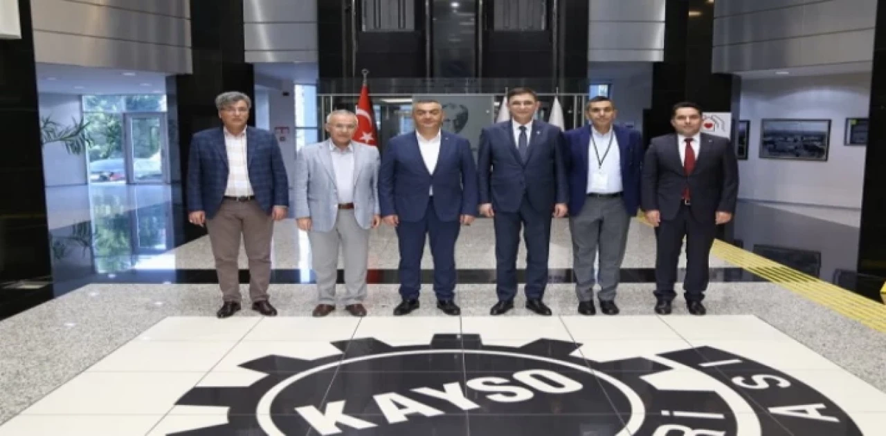 Gaziantepli iş insanlarından KAYSO’ya ziyaret