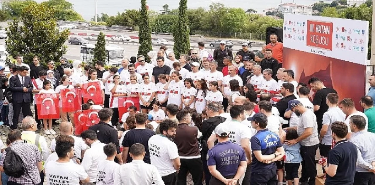 İstanbul Üsküdar’da 15 Temmuz Şehitleri ”Vatan Koşusu” ile anıldı