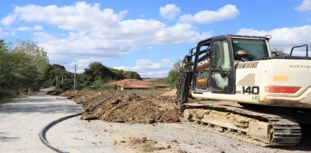 Kaynarca Uzunalan’a Sakarya Büyükşehir’den yeni su hattı